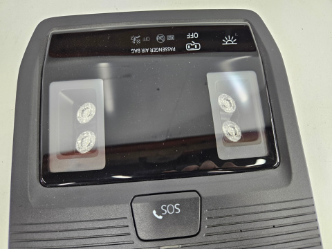 Lampka oświetlenia kabiny VW ID.3 id3 Cupra Born Golf 8 VIII wnętrza podsufitki sufitowa czarna 5h0959561ar