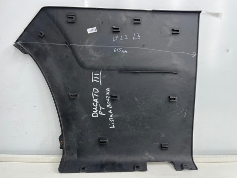 Listwa Citroen Jumper II Ducato III Boxer II 2006r.- prawa tylna nakładka błotnika L1 L2 L3 długość 615mm. 1305768070
