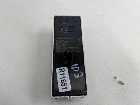 Przełącznik VW ID.3 id3 Cupra Born panel sterowania podnoszenia szyb lusterek przycisk lewy przód 10a959862m