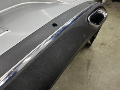 Zderzak tylny Mercedes CLS 3 III W257 C257 18-23r. tył 6XPDC dokładka dyfuzor chrom A2578852700