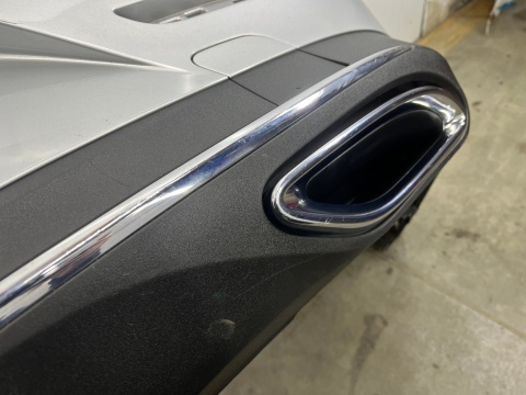 Zderzak tylny Mercedes CLS 3 III W257 C257 18-23r. tył 6XPDC dokładka dyfuzor chrom A2578852700