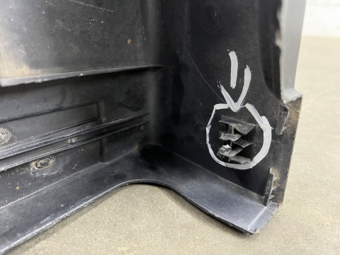 Nakładka progu Hyundai Kona Elektric 18r.- prawa listwa prawy próg zewnętrzny 87754-K4000