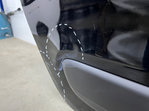 Drzwi Citroen C3 Picasso 08-17r. prawe tylne prawy tył