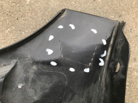 Nakładka progu Nissan Leaf II 2017r.- prawa listwa próg zewnętrzny