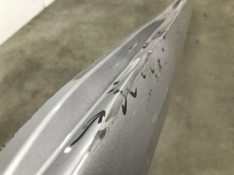 Nakładka progu Renault Zoe 12r.- lewa listwa próg zewnętrzny 764197005R