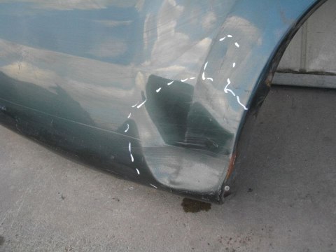 Poszycie Isuzu D-Max II 2011r.- prawy tylny błotnik paki ĆWIARTKA ORYGINALNA wysyłka