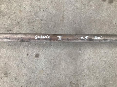 Wydech Renault Scenic 2 II 03-09r. 1.5 dci rura środkowa nie zgnita