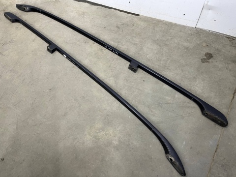 Relingi dachowe VW Golf IV 4 Bora 97-06r. KOMBI lewa prawa nakładka z zaślepkami KOMPLET