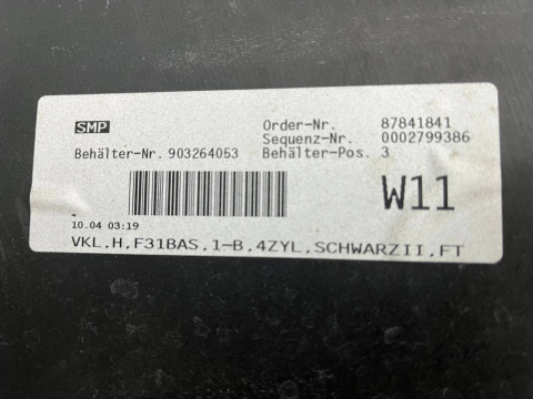 Zderzak tylny BMW 3 VI F31 11-15r. Kombi Przedlift tył 4XPDC 7260453