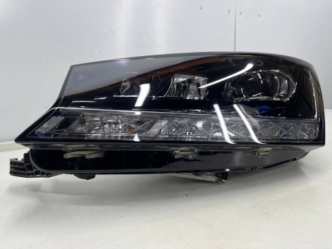 Lampa reflektor Skoda Fabia III LIFT 18-22r. FULL LED lewa przednia IDEALNA ORYGINALNA 6v1941015f