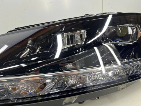 Lampa reflektor Skoda Fabia III LIFT 18-22r. FULL LED lewa przednia IDEALNA ORYGINALNA 6v1941015f