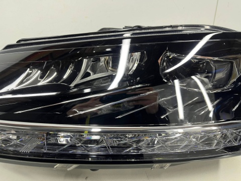 Lampa reflektor Skoda Fabia III LIFT 18-22r. FULL LED lewa przednia IDEALNA ORYGINALNA 6v1941015f