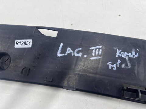 Ślizg Renault Laguna III KOMBI 07-15r. środkowe tylne mocowanie zderzaka wspornik 850320002r