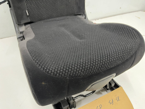 Fotele Citroen C4 GRAND Picasso 1 I 06-13r. środkowy tylny drugi rząd kanapa CZARNY