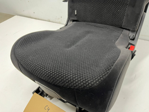 Fotele Citroen C4 GRAND Picasso 1 I 06-13r. środkowy tylny drugi rząd kanapa CZARNY