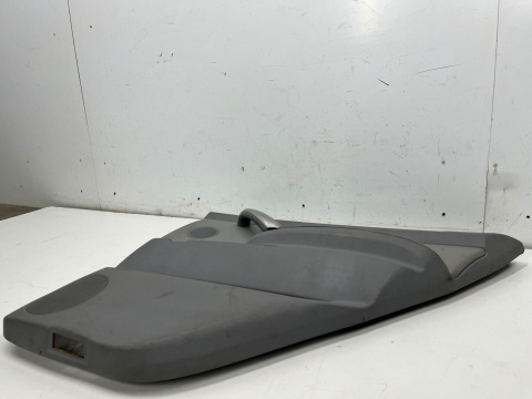 Tapicerka BMW X5 E53 99-06r. boczek drzwi prawy tylny szary popielaty skórzany 700574209