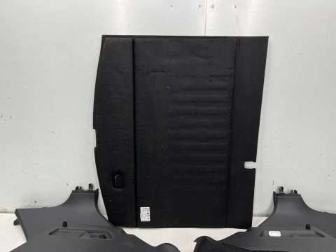 Tapicerka VW ID.3 id3 19r.- wykładzina podłoga dywan bagażnika boczki próg KOMPLET 10a863463f