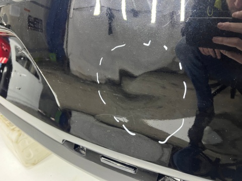 Zderzak tylny Mazda 2 Demio IV 4 DJ DL 19-23r. Lift tył 4XPDC DHM1-50221