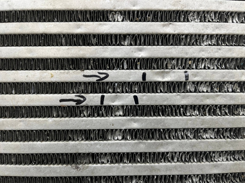 Chłodnica intercoolera Porsche Panamera II 971 4s 2.9 V6 T prawy intercooler oryginał 971145804h