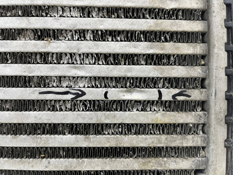 Chłodnica intercoolera Porsche Panamera II 971 4s 2.9 V6 T prawy intercooler oryginał 971145804h