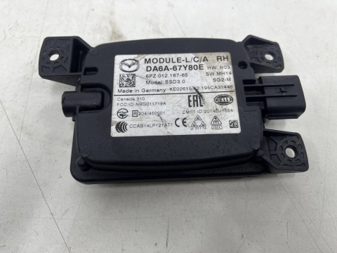 Radar Mazda 2 II DJ 2014r.- sensor czujnik martwego pola da6a-67y80e