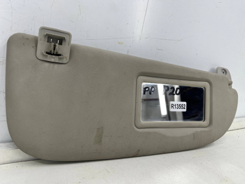 Daszek Peugeot 206 98-09r. prawy przeciwsłonecznik pasażera OSŁONA SŁONECZNA