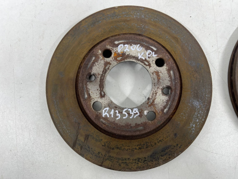 Tarcze hamulcowe Peugeot 206 98-09r. przednie 245mm. CENA ZA KOMPLET