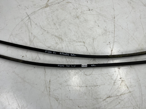 Listwa Peugeot 206 98-09r. 3Drzwi dachowa prawa lewa nakładka KOMPLET