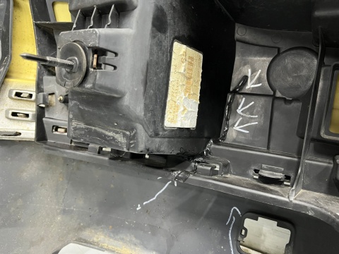 Zderzak tylny Mercedes GL I 1 X164 06-12r. tył listwa A1648853425