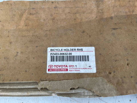Bagażnik rowerowy Toyota Lexus ORYGINALNY na dach uchwyt mocowanie kompletny pz403-00632-00