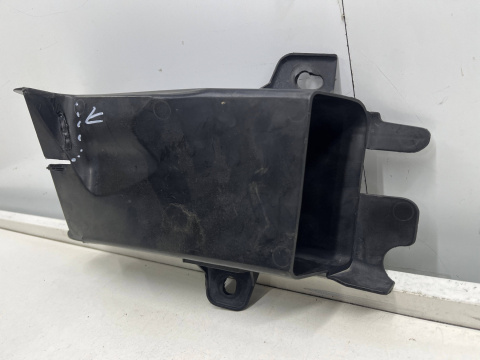 Kanał powietrza BMW 5 F07 GT Gran Turismo 09-17r. lewa kierownica zderzaka chłodzenia hamulców 7331791