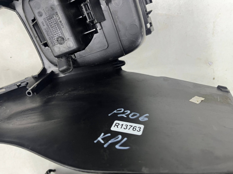 Tunel środkowy Peugeot 206 98-09r. konsola obudowa komplet