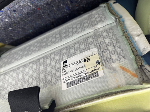 Fotele Lexus IS 3 III 13-20r. lewy przedni POKROWIEC oparcie skóra wentylowana podgrzewana 71071-53c40-b4