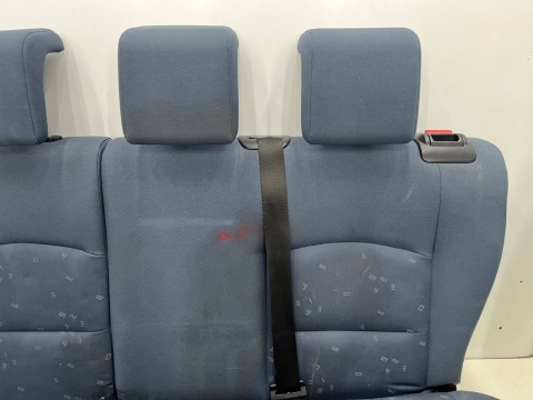 Fotele Mazda 2 I DY 02-07r. kanapa tylna KOMPLET do wyczyszczenia DG4