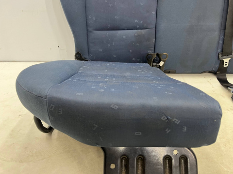 Fotele Mazda 2 I DY 02-07r. kanapa tylna KOMPLET do wyczyszczenia DG4