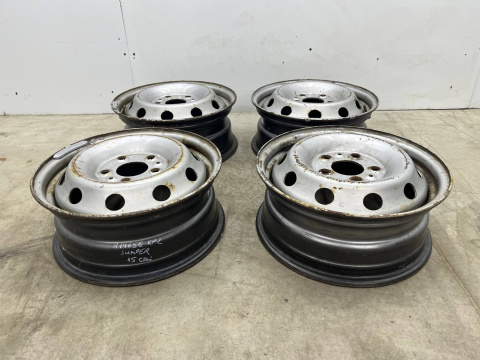Felgi Citroen Jumper Ducato Boxer Movano 15 cali 6jx15 ET68 5x118 felgi stalowe KOMPLET KFZ 8877 Knomag 2151080 KBA43737