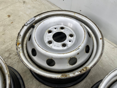 Felgi Citroen Jumper Ducato Boxer Movano 15 cali 6jx15 ET68 5x118 felgi stalowe KOMPLET KFZ 8877 Knomag 2151080 KBA43737