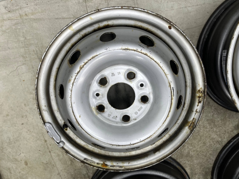 Felgi Citroen Jumper Ducato Boxer Movano 15 cali 6jx15 ET68 5x118 felgi stalowe KOMPLET KFZ 8877 Knomag 2151080 KBA43737