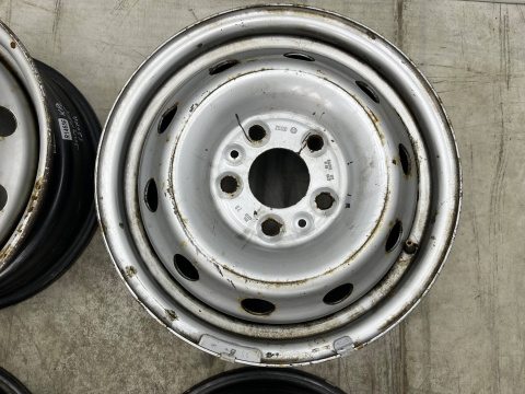 Felgi Citroen Jumper Ducato Boxer Movano 15 cali 6jx15 ET68 5x118 felgi stalowe KOMPLET KFZ 8877 Knomag 2151080 KBA43737