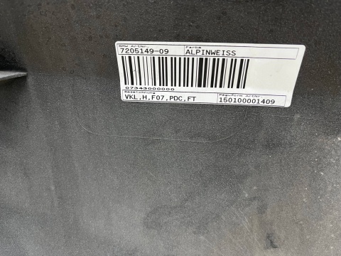 Zderzak tylny BMW 5 GT Gran Turismo F07 09-13r. tył 4XPDC 7176964