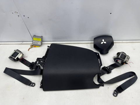 Airbag Mitsubishi Colt 6 VI Z30 08-12r. LIFT 5d 5Drzwi pasy bezpieczeństwa poduszki powietrzne kierownicy pasażera zaślepka KPL