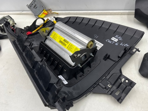 Airbag Mitsubishi Colt 6 VI Z30 08-12r. LIFT 5d 5Drzwi pasy bezpieczeństwa poduszki powietrzne kierownicy pasażera zaślepka KPL