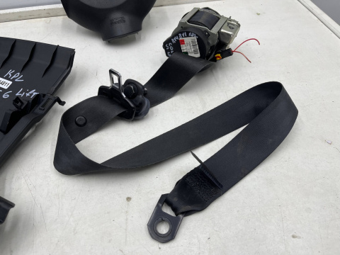 Airbag Mitsubishi Colt 6 VI Z30 08-12r. LIFT 5d 5Drzwi pasy bezpieczeństwa poduszki powietrzne kierownicy pasażera zaślepka KPL