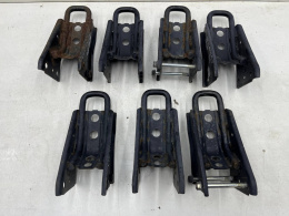 Belka zderzaka Mitsubishi Outlander 3 III 12-22r. tylne ucho holownicze hak tył