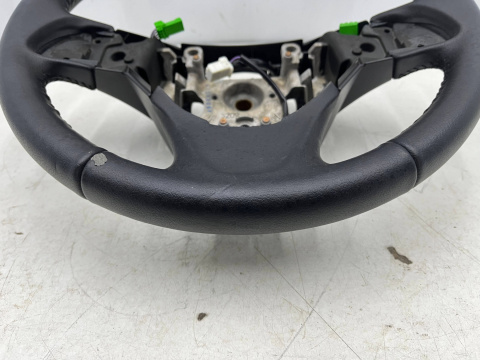 Kierownica Mitsubishi ASX I LIFT 16-22r. multifunkcyjna trójramienna skórzana posiada przetarcia