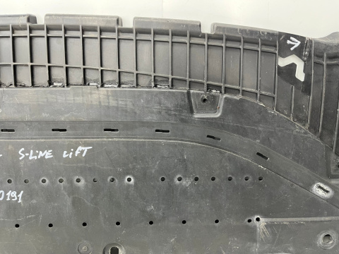 Osłona pod zderzak Audi A6 C7 Lift S-line płyta dolna 14-18r. oryginalna 4g0890432f 4g0807611e