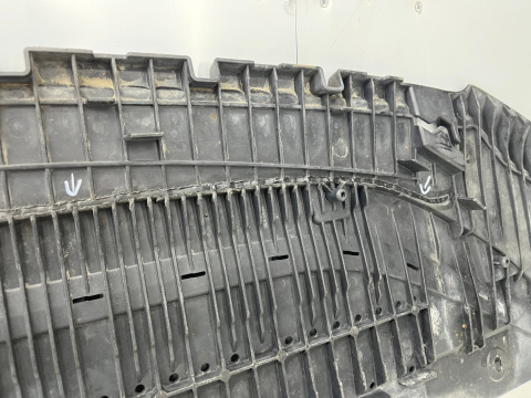 Osłona pod zderzak Audi A6 C7 Lift S-line płyta dolna 14-18r. oryginalna 4g0890432f 4g0807611e