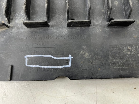 Osłona pod zderzak Audi A6 C7 Lift S-line płyta dolna 14-18r. oryginalna 4g0890432f 4g0807611e