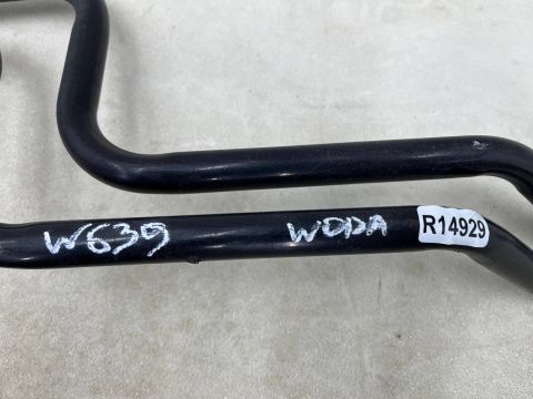 Rura Mercedes Vito Viano w639 03-14r. przewód wąż wody tylnej nagrzewnicy WERSJA OSOBOWA