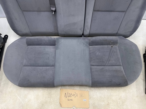 Fotele Chevrolet Nubira III J200 05-12r. KOMBI kanapa tylna KOMPLET do wyczyszczenia